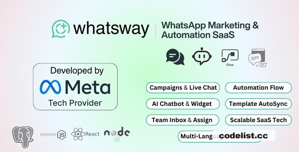WhatsWay WhatsApp 营销自动化 SaaS 平台（AI / 群发 / 机器人）
