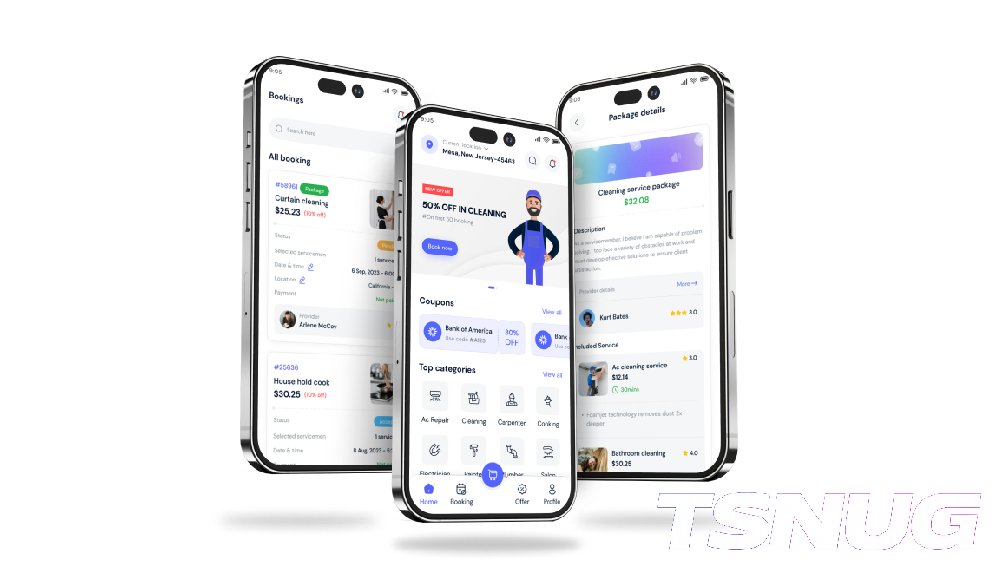 Fixit —— 多商户上门维修 / 家政服务 Flutter App 完整源码