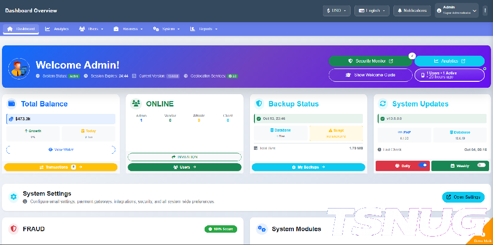 Affiliate Management System —— 联盟营销管理系统源码