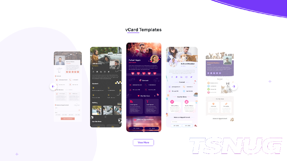 InfyVcards SaaS —— 多用户电子名片生成与管理系统